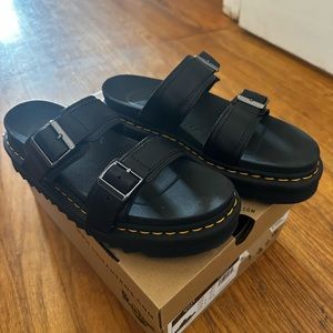 New in Box! Dr. Martens Myles Sandals in Black. Size 8 women’s